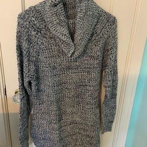 Large oversized turtleneck sweater